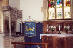 The Lady Chapel in St. Marys' Church - Tudor tomb on left